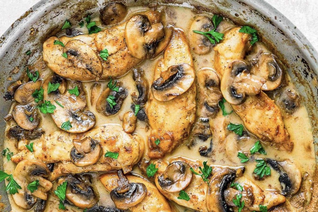 Healthy Chicken Marsala