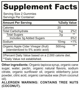 Ultimate ACV Cleanse Gummy