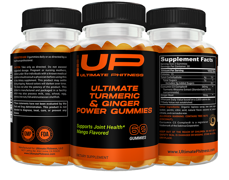 Ultimate Turmeric & Ginger Power Gummy