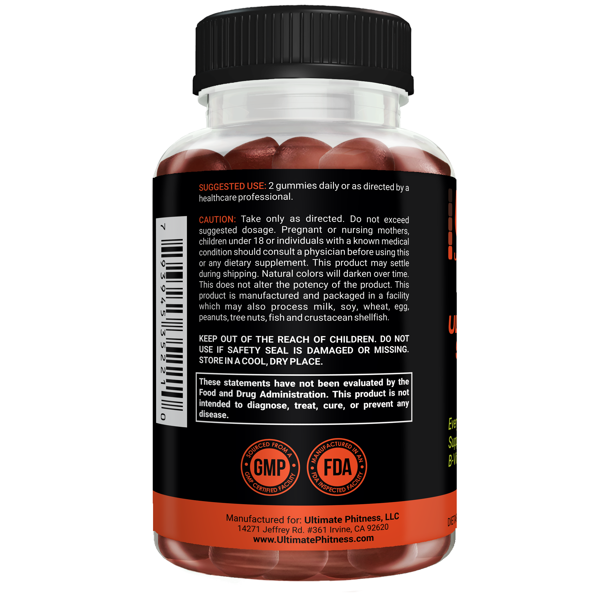Ultimate Vitality Super Greens Gummy