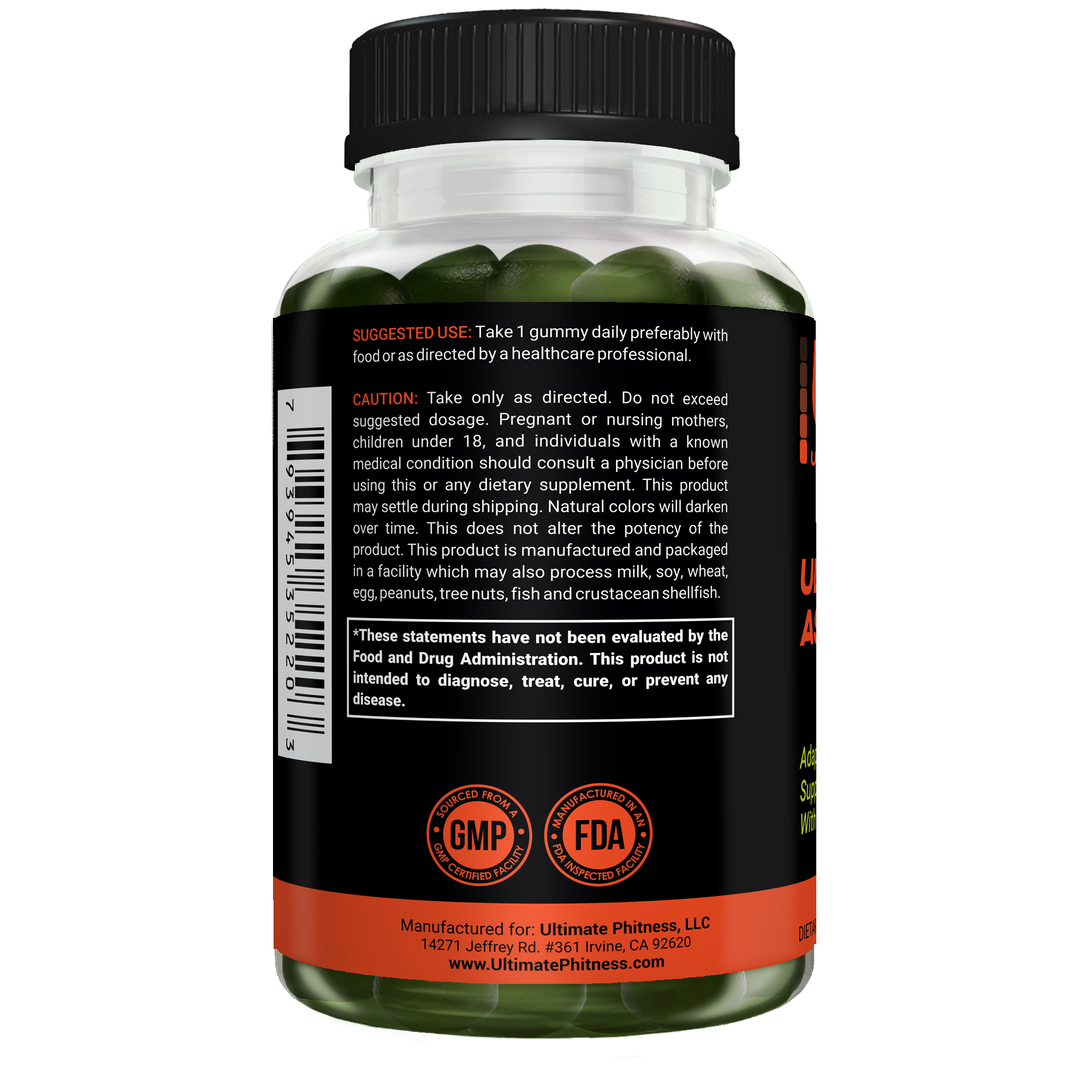 Ultimate Calm Ashwagandha Gummy