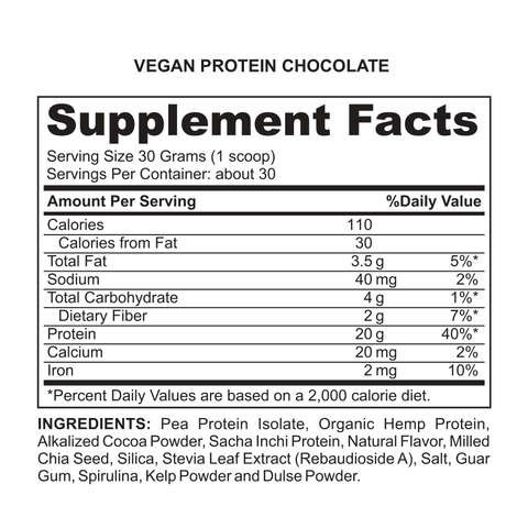 Vegan Protein (Chocolate)