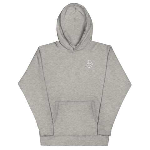 Unisex Hoodie - White with Front Symbol