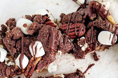 The Delicious And Nutritious Rocky Road Protein Bar