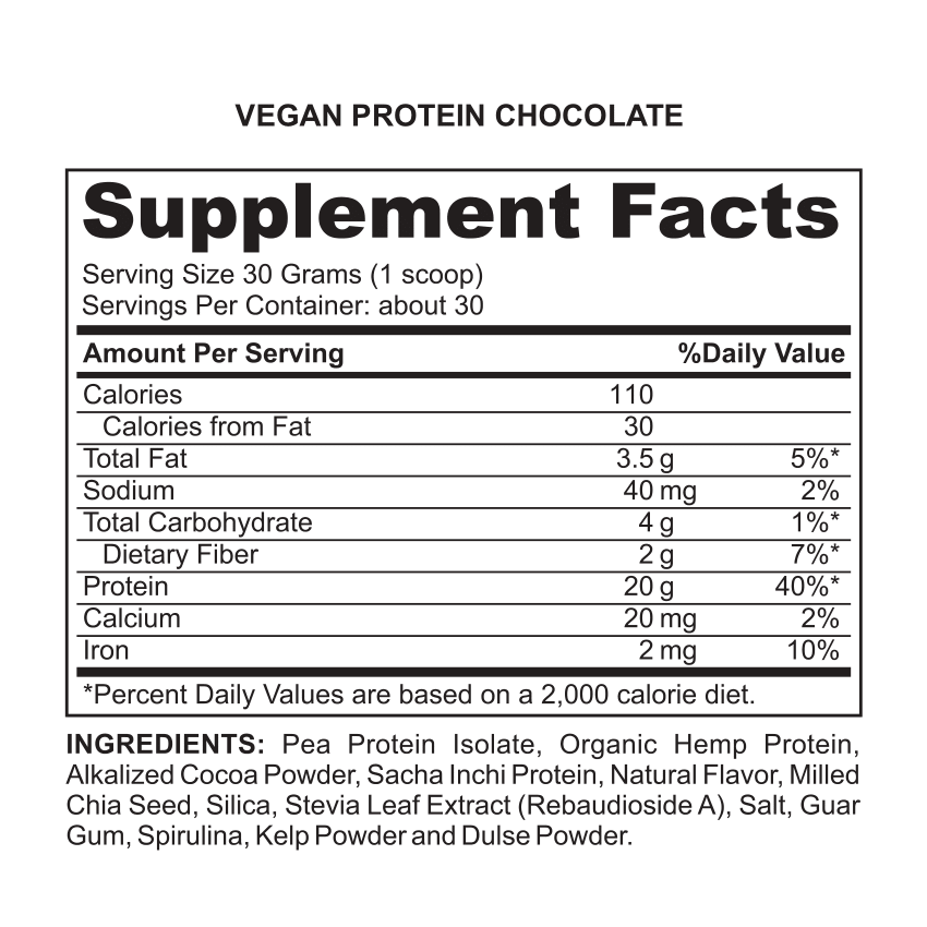 Vegan Protein (Chocolate)